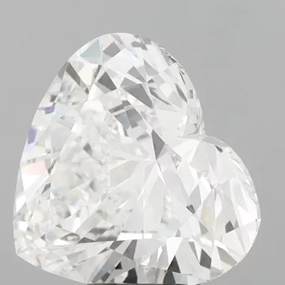 6.05ct E VS1 Rare Carat Ideal Cut Heart Lab Grown Diamond