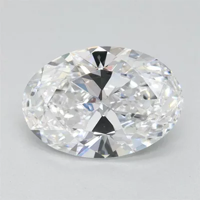 1.01ct D FL Rare Carat Ideal Cut Oval Lab Grown Diamond