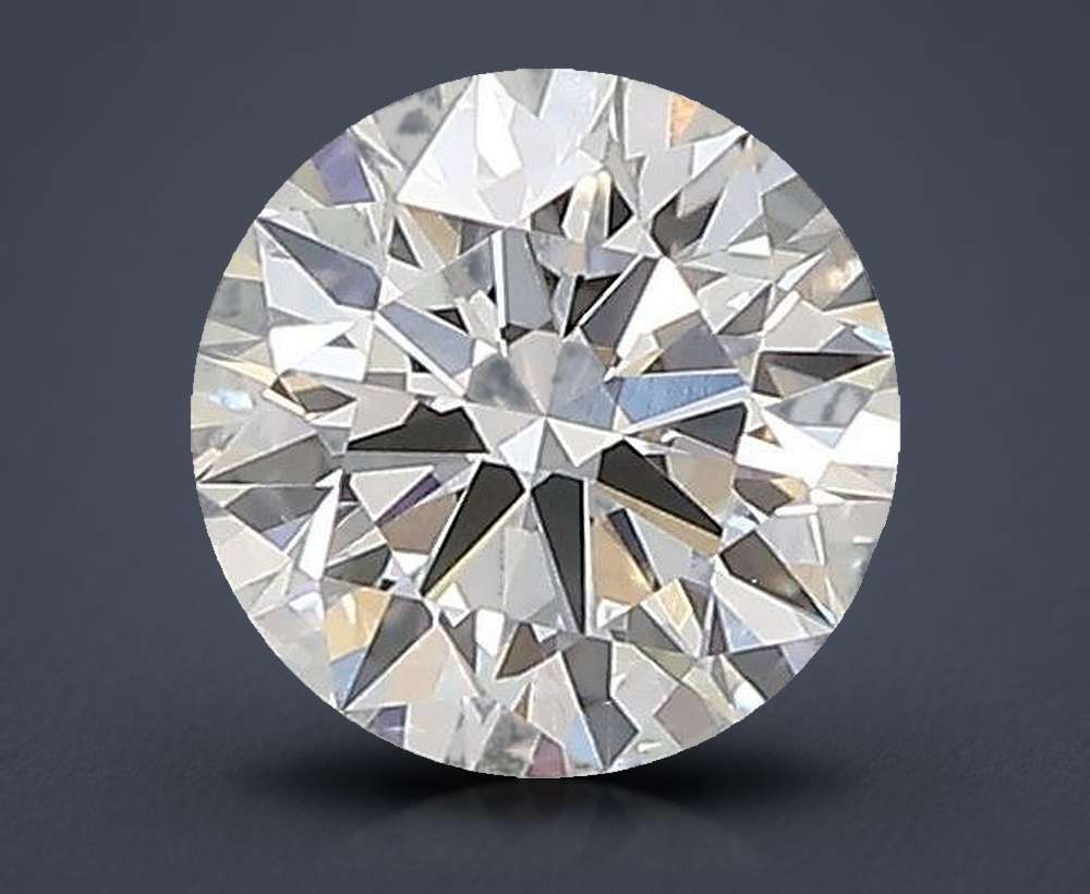 0.57ct D VVS1 Rare Carat Ideal Cut Round Lab Grown Diamond