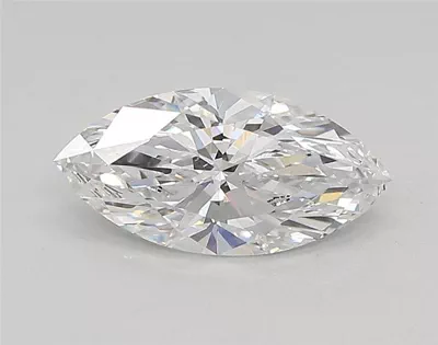 0.77ct D VVS2 Rare Carat Ideal Cut Marquise Lab Grown Diamond