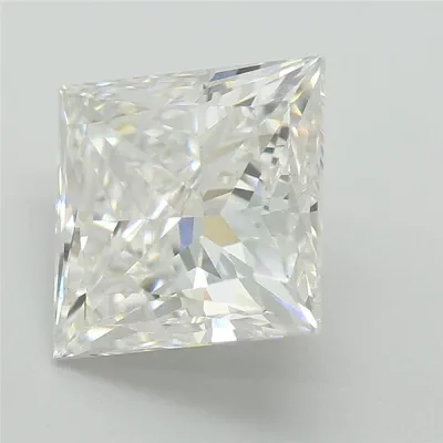 3.56ct E VS1 Rare Carat Ideal Cut Princess Lab Grown Diamond
