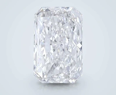 3.09ct F VVS2 Rare Carat Ideal Cut Radiant Lab Grown Diamond