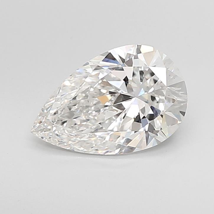 2.55ct F VS2 Rare Carat Ideal Cut Pear Lab Grown Diamond