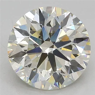 3.56ct J VS2 Excellent Cut Round Lab Grown Diamond