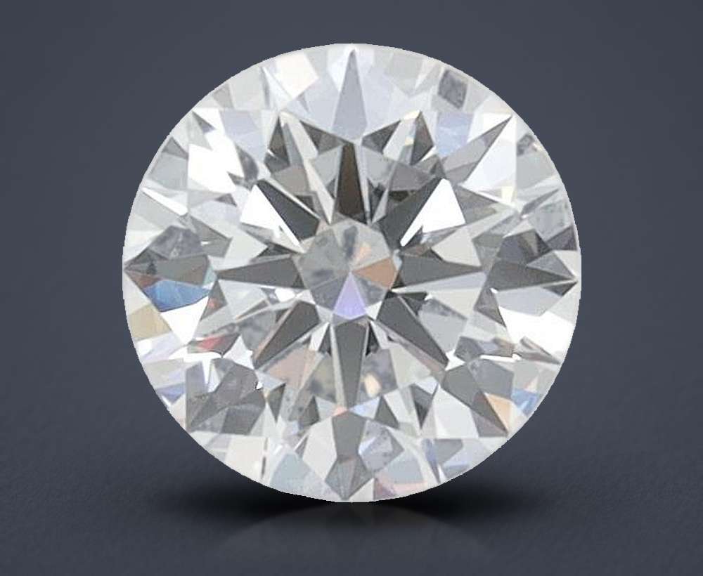 0.53ct D FL Rare Carat Ideal Cut Round Lab Grown Diamond