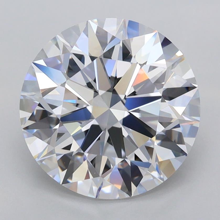 3.07ct E VVS1 Rare Carat Ideal Cut Round Lab Grown Diamond