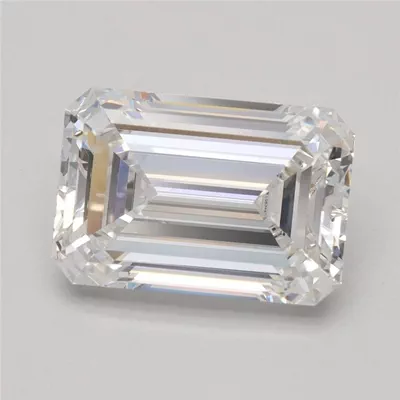2.33ct F VS1 Rare Carat Ideal Cut Emerald Lab Grown Diamond