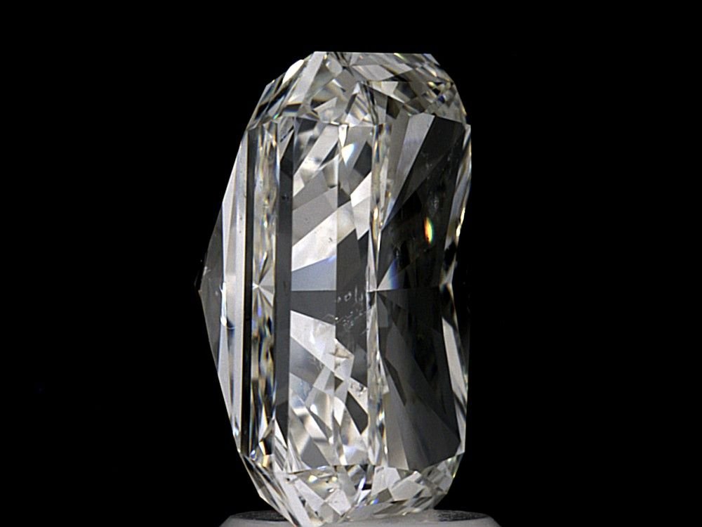 5.02ct J SI2 Rare Carat Ideal Cut Radiant Diamond