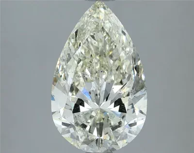 2.13ct K SI2 Rare Carat Ideal Cut Pear Diamond