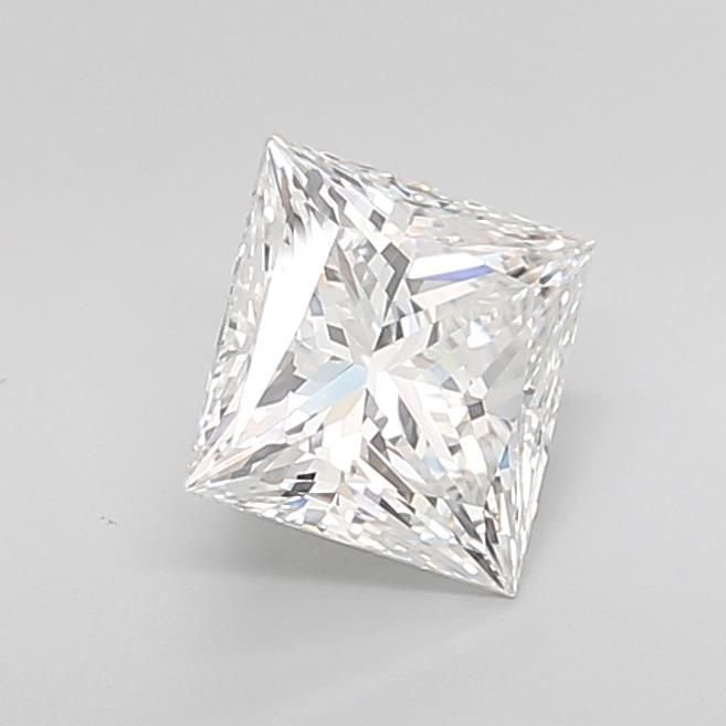 2.58ct E VVS2 Rare Carat Ideal Cut Princess Lab Grown Diamond