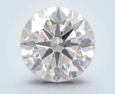 4.09ct D VVS1 Rare Carat Ideal Cut Round Lab Grown Diamond