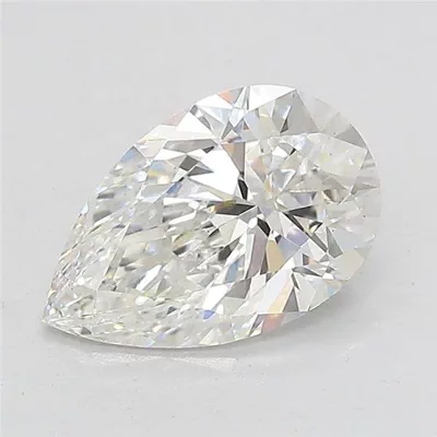 1.72ct F VS1 Rare Carat Ideal Cut Pear Lab Grown Diamond