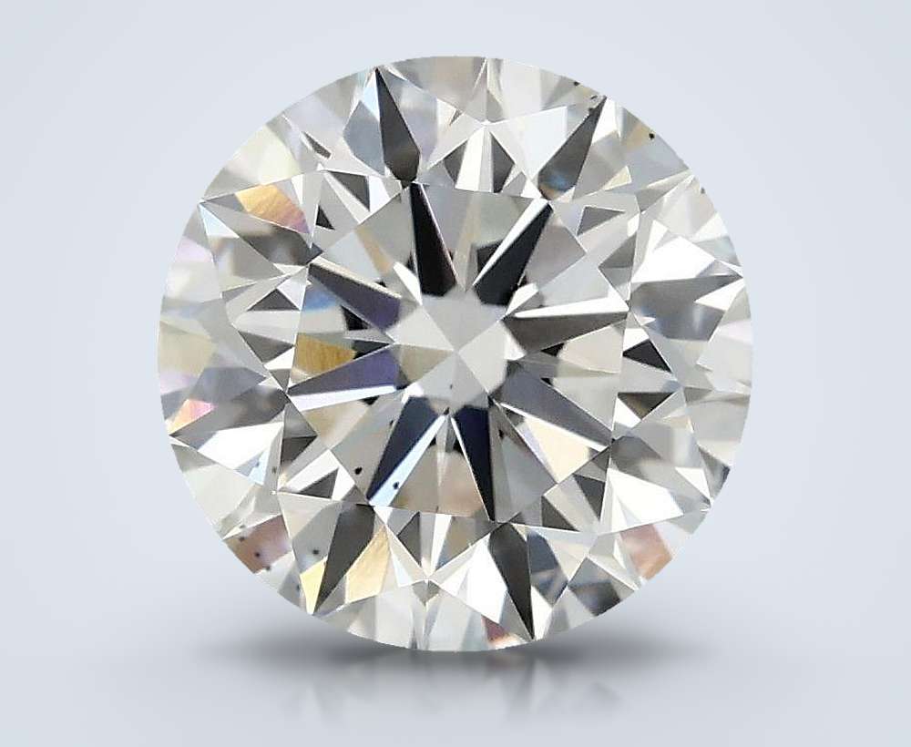 1.57ct F VS2 Excellent Cut Round Lab Grown Diamond