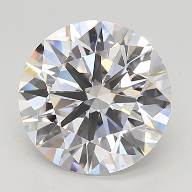 3.46ct E VVS2 Rare Carat Ideal Cut Round Lab Grown Diamond