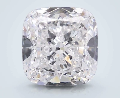 5.02ct F VS2 Good Cut Cushion Lab Grown Diamond