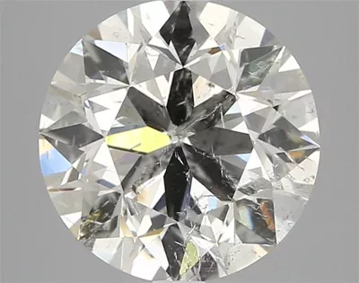 3.35ct I SI2 Very Good Cut Round Diamond