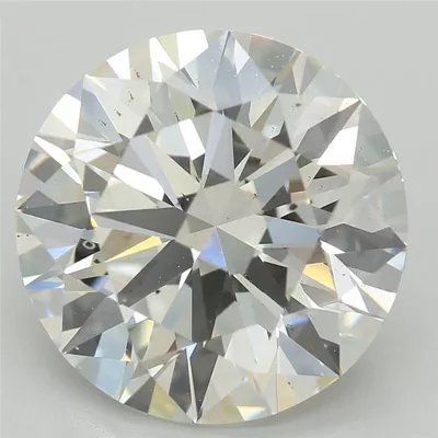4.50ct F SI1 Rare Carat Ideal Cut Round Lab Grown Diamond