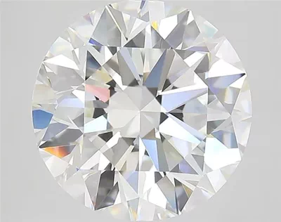5.01ct G VVS1 Rare Carat Ideal Cut Round Diamond