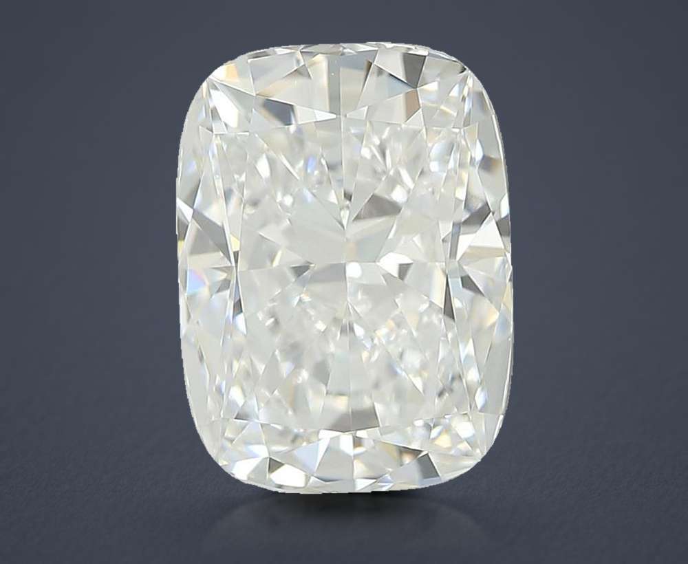 1.53ct E VVS2 Rare Carat Ideal Cut Cushion Lab Grown Diamond