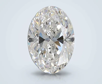 2.02ct D VS1 Rare Carat Ideal Cut Oval Lab Grown Diamond
