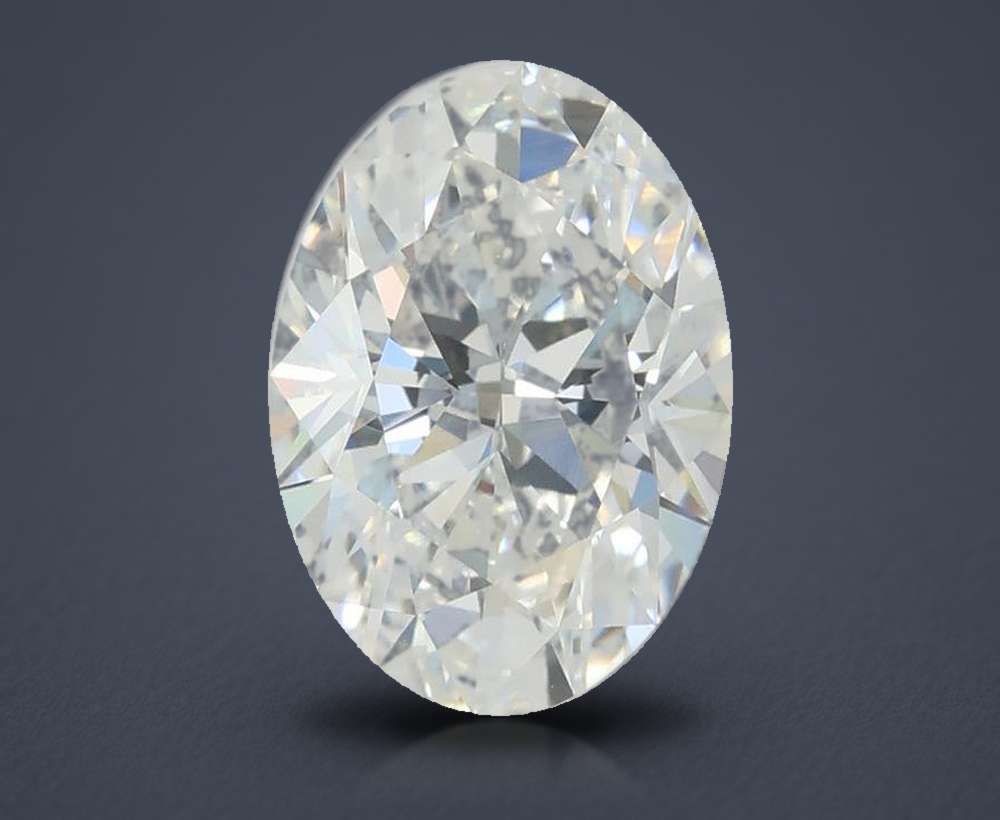 1.54ct D VVS2 Rare Carat Ideal Cut Oval Lab Grown Diamond