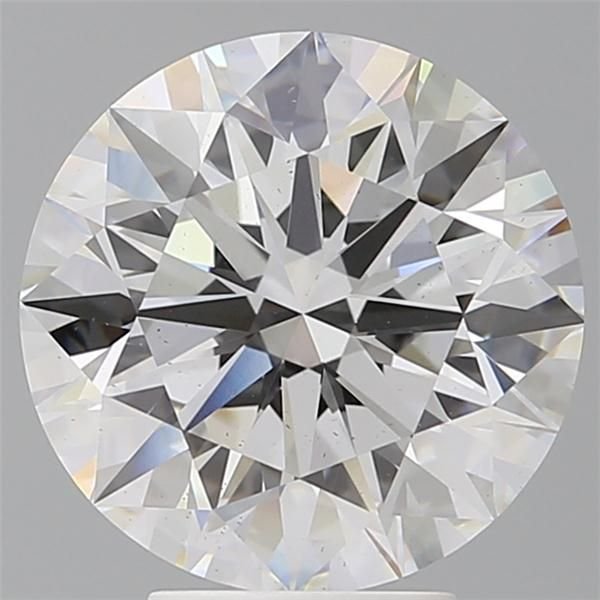 5.03ct F SI1 Rare Carat Ideal Cut Round Lab Grown Diamond
