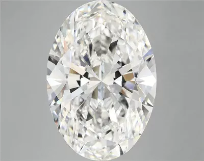 10.09ct F VS1 Rare Carat Ideal Cut Oval Lab Grown Diamond
