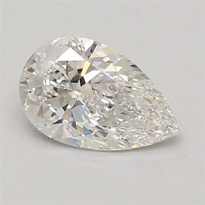 1.53ct E SI1 Rare Carat Ideal Cut Pear Lab Grown Diamond