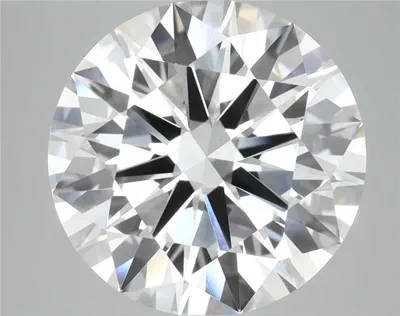 7.02ct D VVS2 Rare Carat Ideal Cut Round Lab Grown Diamond