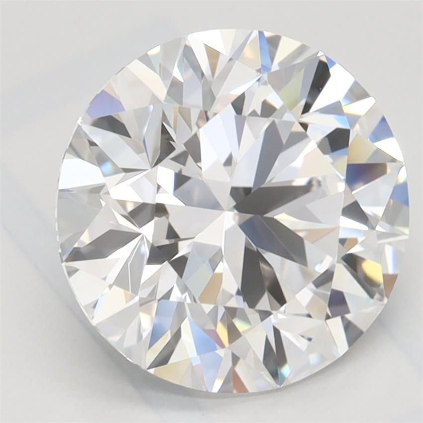 2.87ct D VVS1 Rare Carat Ideal Cut Round Lab Grown Diamond