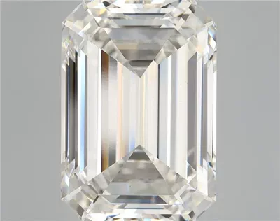 17.53ct G VS1 Rare Carat Ideal Cut Emerald Lab Grown Diamond