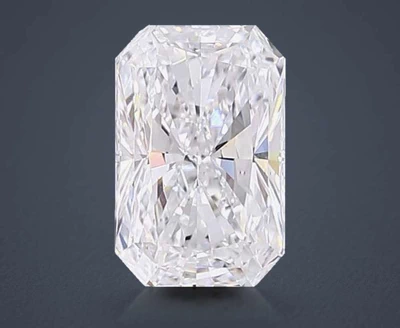 5.00ct E VS1 Rare Carat Ideal Cut Radiant Lab Grown Diamond