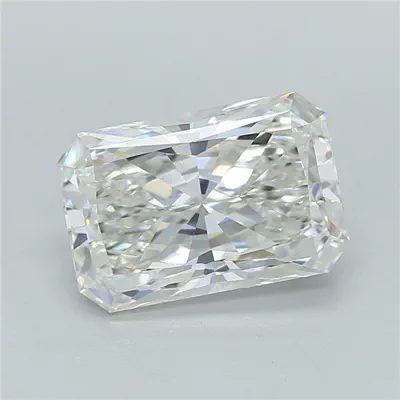 3.02ct F VS1 Rare Carat Ideal Cut Radiant Lab Grown Diamond