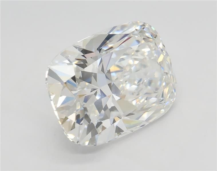 5.16ct F VS1 Rare Carat Ideal Cut Cushion Lab Grown Diamond