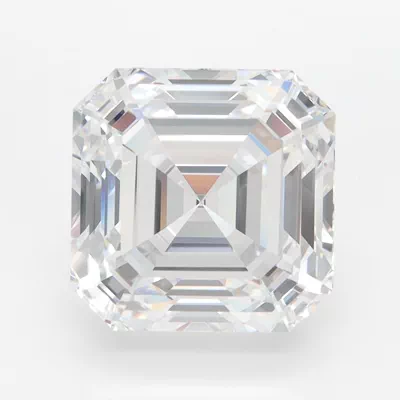 5.28ct D VVS1 Rare Carat Ideal Cut Asscher Lab Grown Diamond