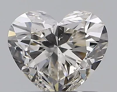 0.76ct K SI1 Rare Carat Ideal Cut Heart Diamond
