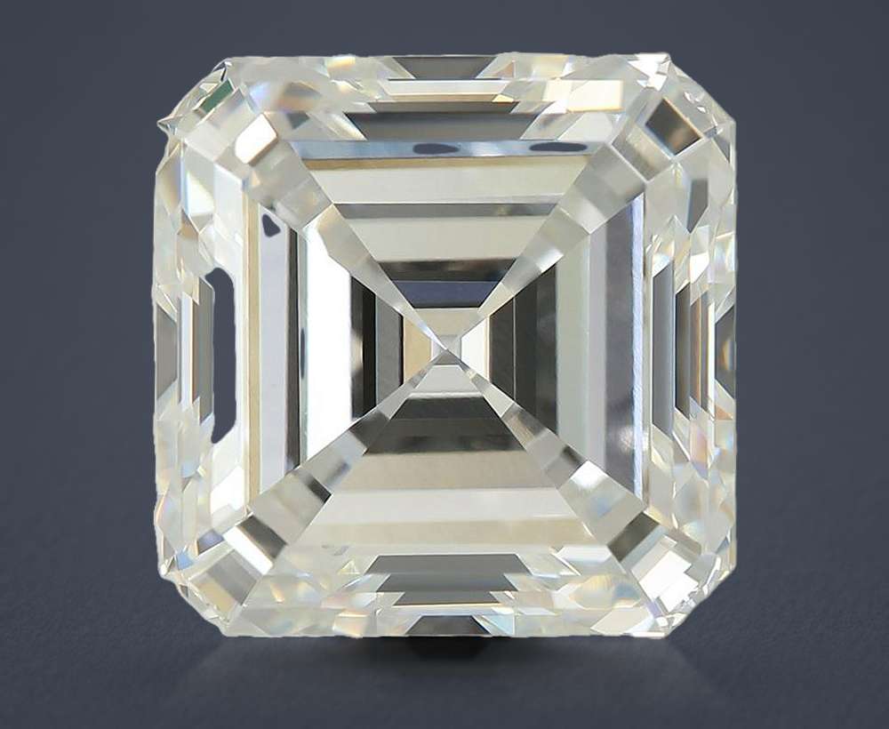 6.78ct E VVS2 Very Good Cut Asscher Lab Grown Diamond