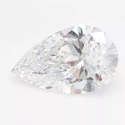 1.37ct D VVS1 Rare Carat Ideal Cut Pear Lab Grown Diamond