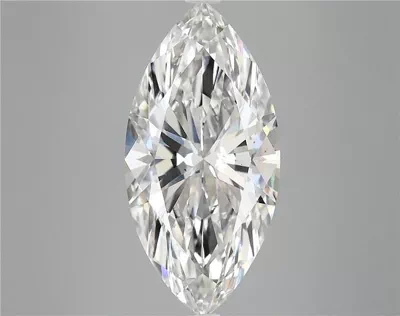 5.10ct F VS2 Rare Carat Ideal Cut Marquise Lab Grown Diamond