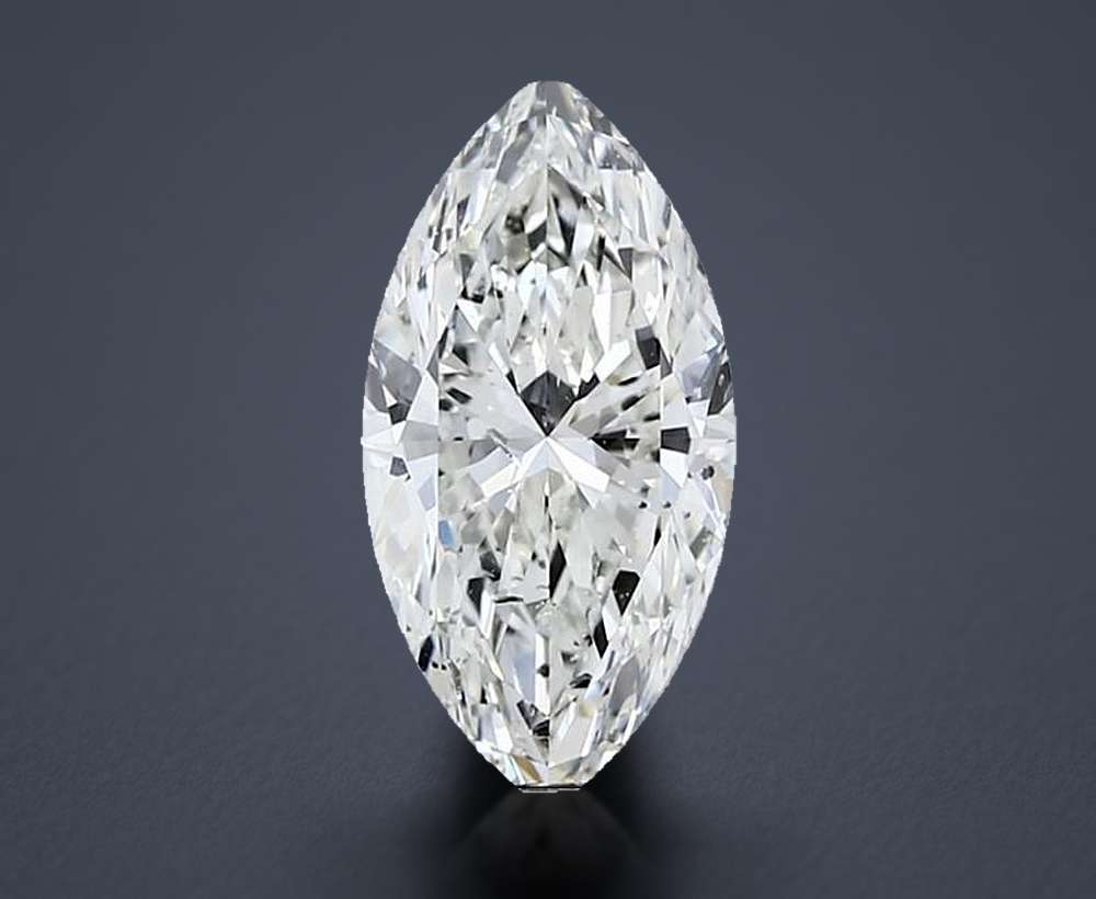 1.50ct K SI2 Rare Carat Ideal Cut Marquise Diamond