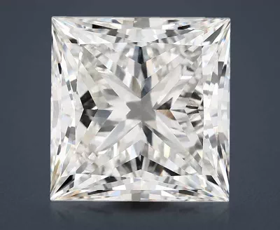 11.80ct F VVS2 Rare Carat Ideal Cut Princess Lab Grown Diamond