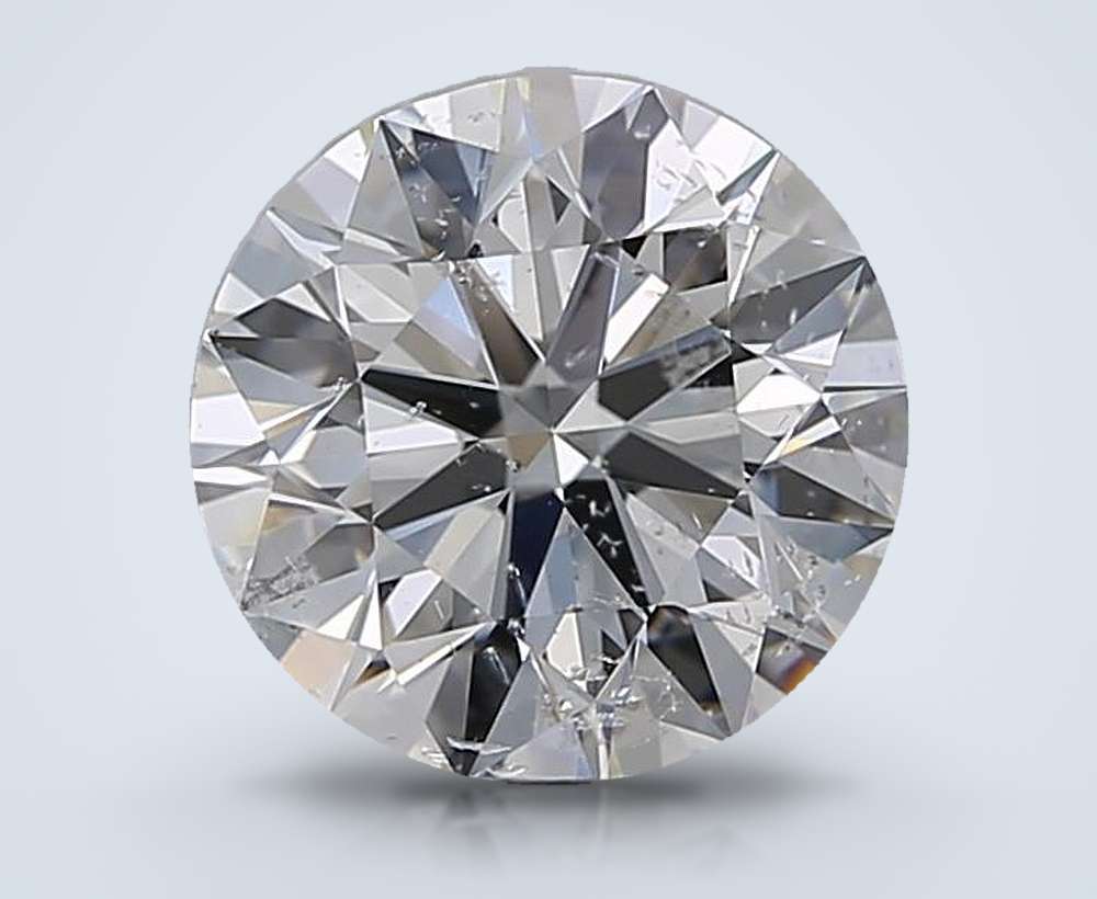 2.00ct E SI2 Rare Carat Ideal Cut Round Diamond