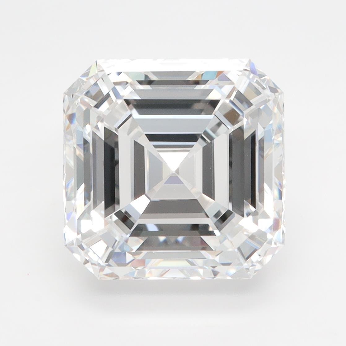5.45ct E VVS1 Rare Carat Ideal Cut Asscher Lab Grown Diamond