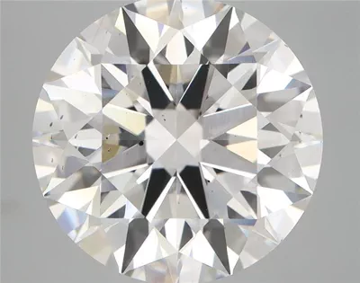 8.07ct F SI1 Rare Carat Ideal Cut Round Lab Grown Diamond