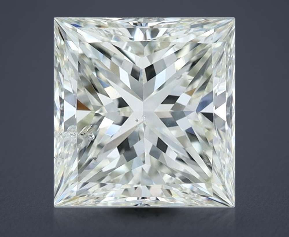 2.01ct I SI1 Rare Carat Ideal Cut Princess Diamond