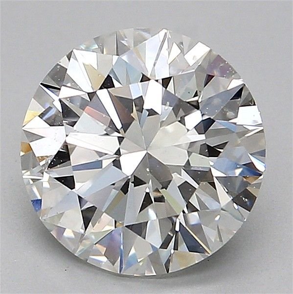 2.50ct G SI1 Rare Carat Ideal Cut Round Diamond