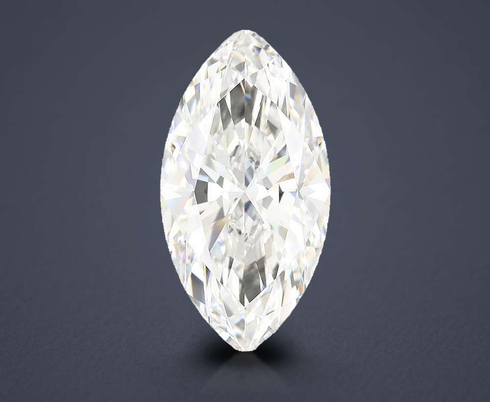 15.07ct F VVS2 Rare Carat Ideal Cut Marquise Lab Grown Diamond