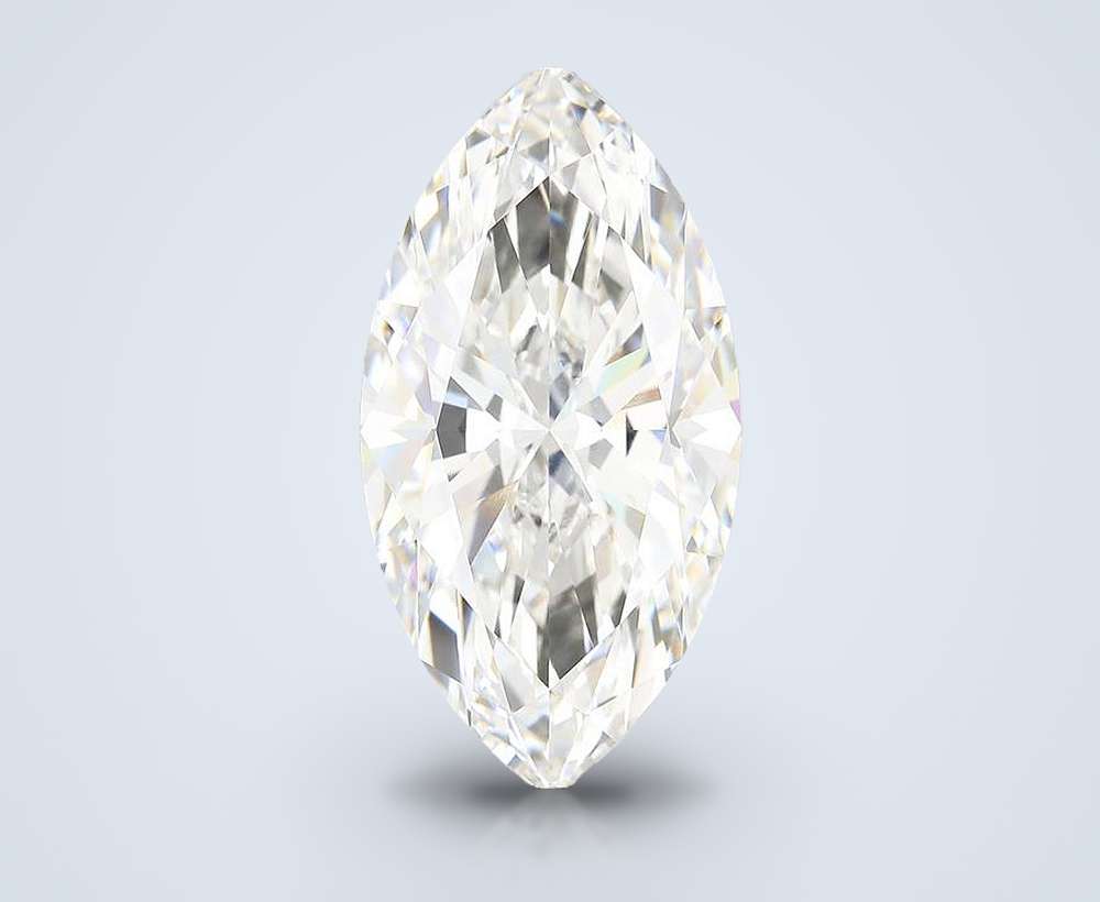 15.07ct F VVS2 Rare Carat Ideal Cut Marquise Lab Grown Diamond
