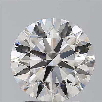 2.55ct J VVS2 Rare Carat Ideal Cut Round Diamond