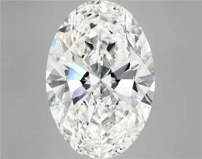 11.70ct F VVS2 Rare Carat Ideal Cut Oval Lab Grown Diamond